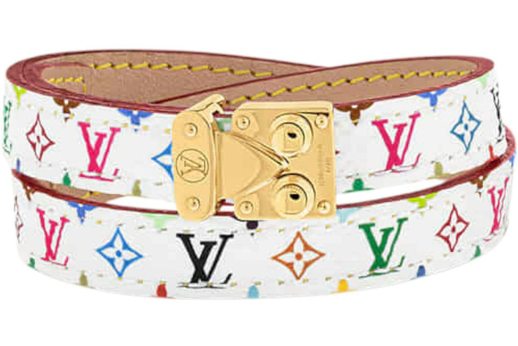 Louis Vuitton x Takashi Murakami Signature Bracelet White Multicolored